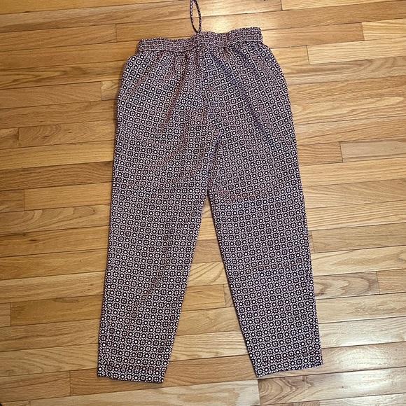 JCrew Patterned Drawstring Pants - Picture 6 of 8